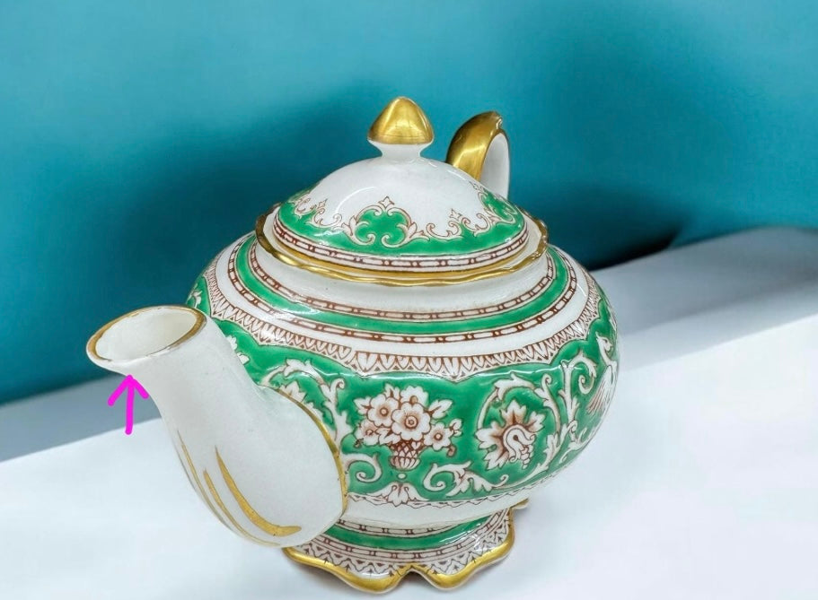 Rare 1970s Crown Staffordshire “Ellesmer” Tea Pot