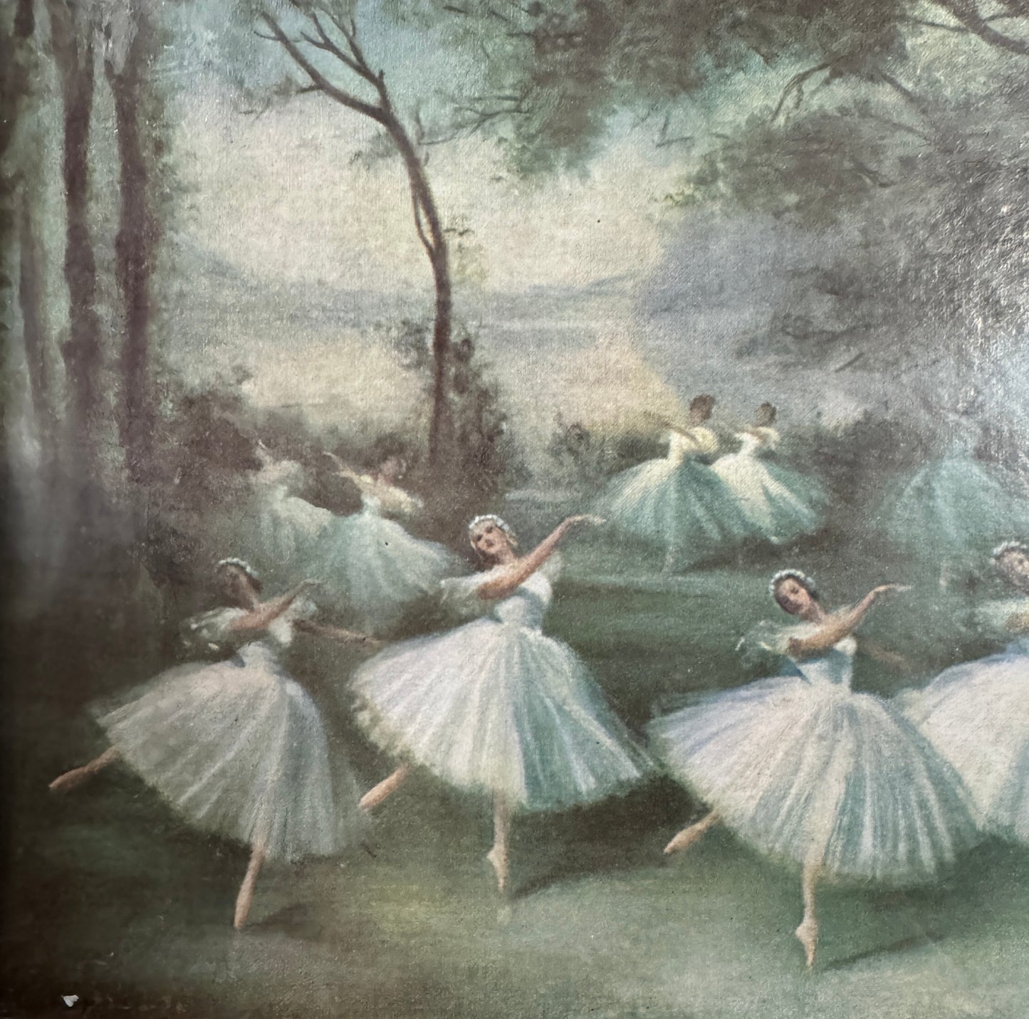 MCM Carlotta Edwards Framed Print Giselle Ballet Swan Lake 1950s