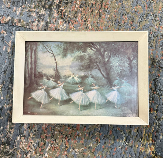 MCM Carlotta Edwards Framed Print Giselle Ballet Swan Lake 1950s