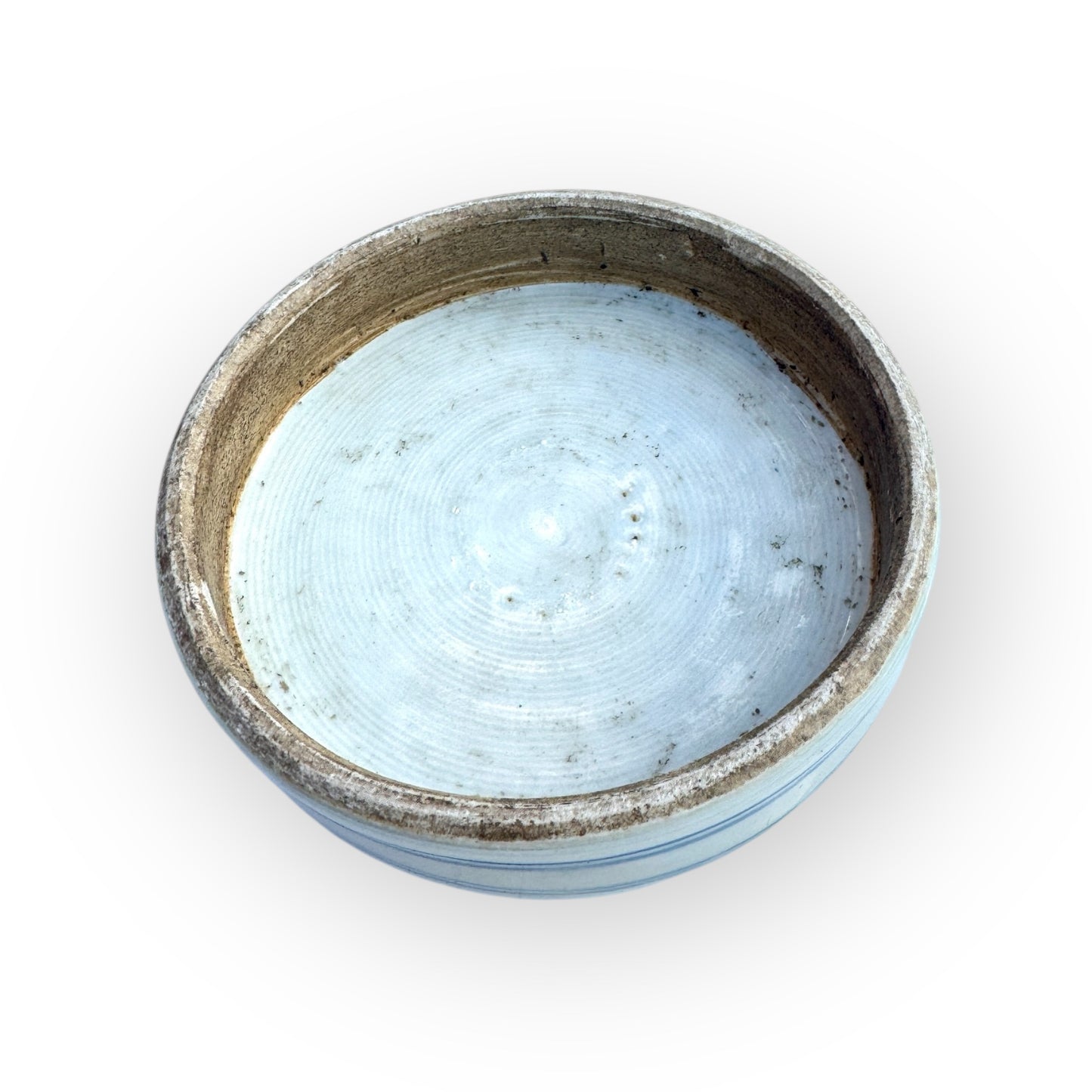 XL vintage Chinese double happiness ceramic jar with lid, hand painted