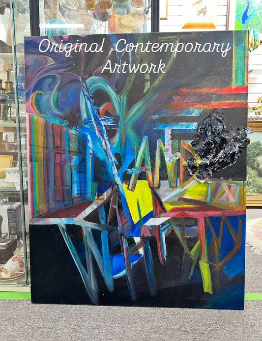 Contemporary Abstract Artwork – Local Artist Cynthia