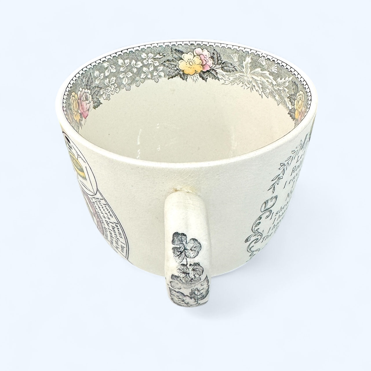 Adams big cup,in god is our trust,vintage mug