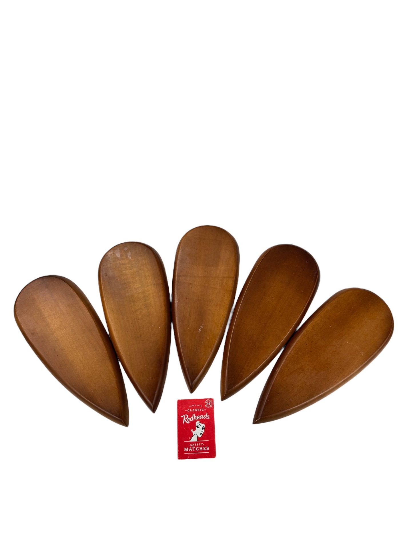 MCM wooden coaster set of 5