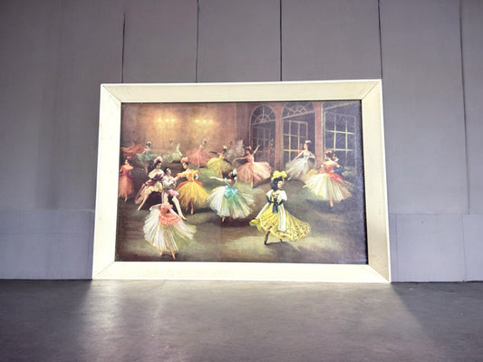 Merry Widow Dance by Carlotta Edwards MCM 1950/60s Print