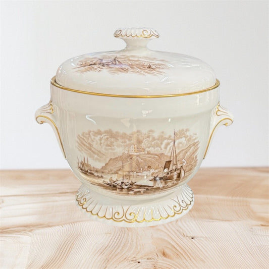 RARE Vintage Spode Lidded Ice Pail  1960’s