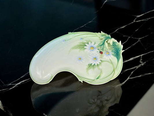 38cm Franz Collection Ladybug Platter,home decor,sculpture plate