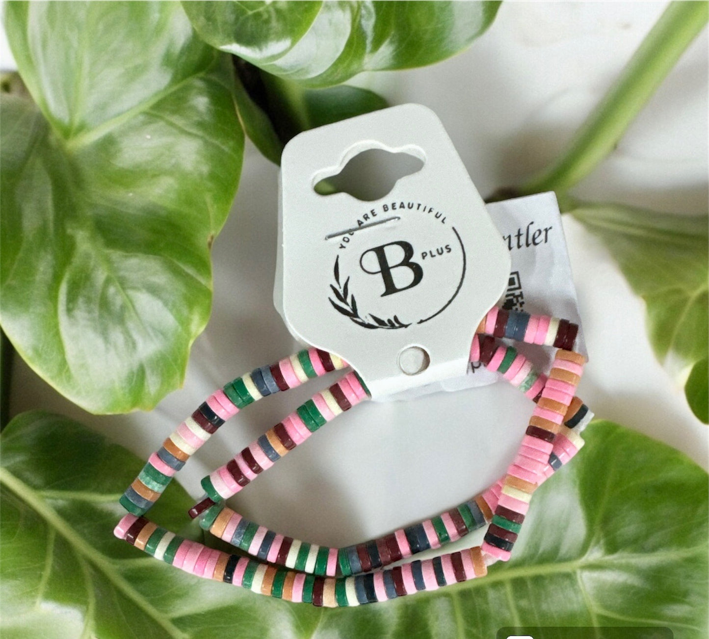Mum and Me Stone Bracelets in Pair - 04002