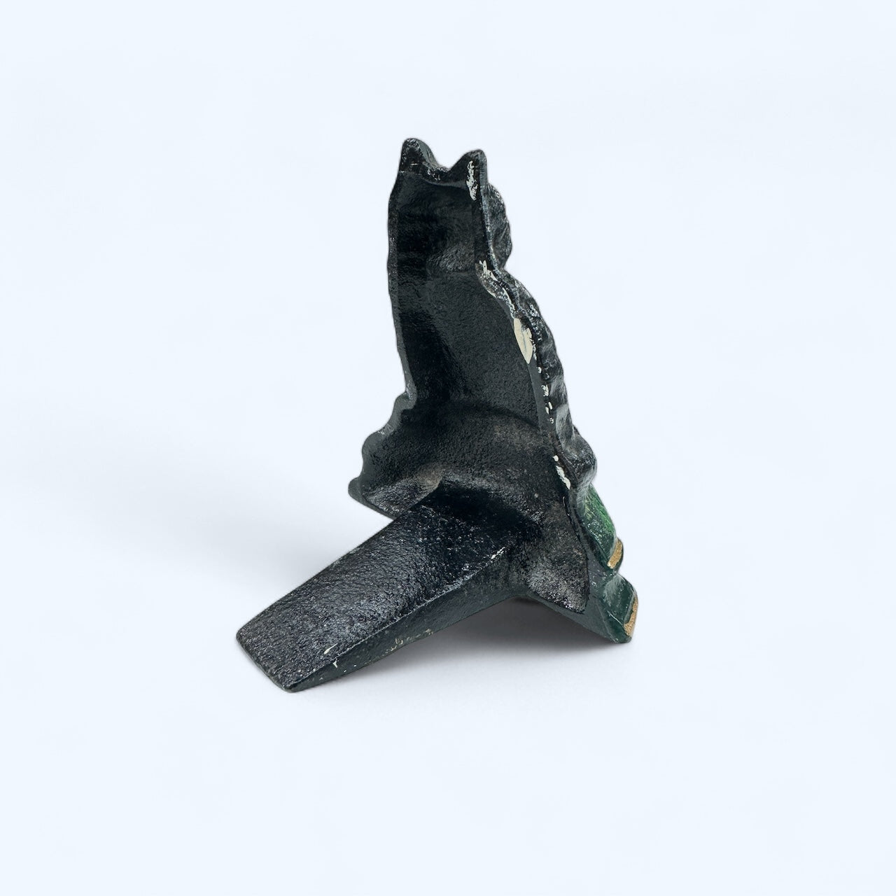 Cast iron cat door stopper, home decor