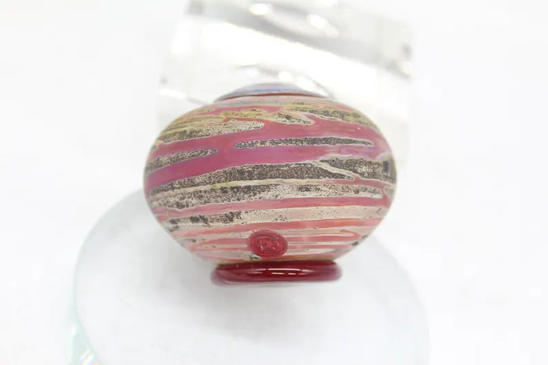 Richard Clements Art Glass Perfume Bottle/Matte Finish