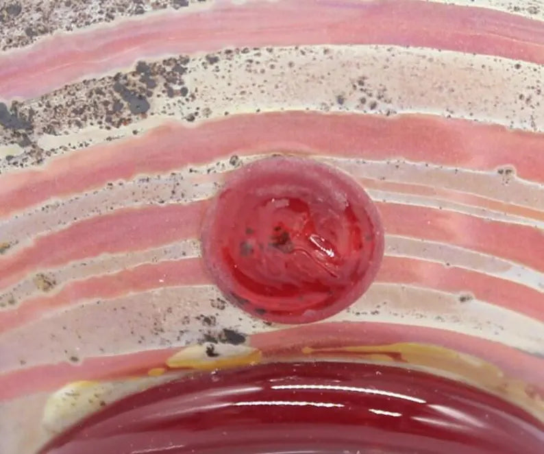 Richard Clements Art Glass Perfume Bottle/Matte Finish