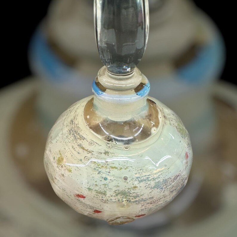 Richard Clements Perfume Bottle,hand Blown,art Glass,Australia Made