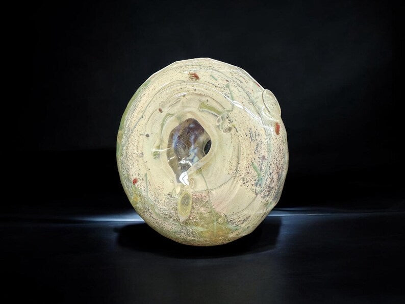 Richard Clements Perfume Bottle,hand Blown,art Glass,Australia Made