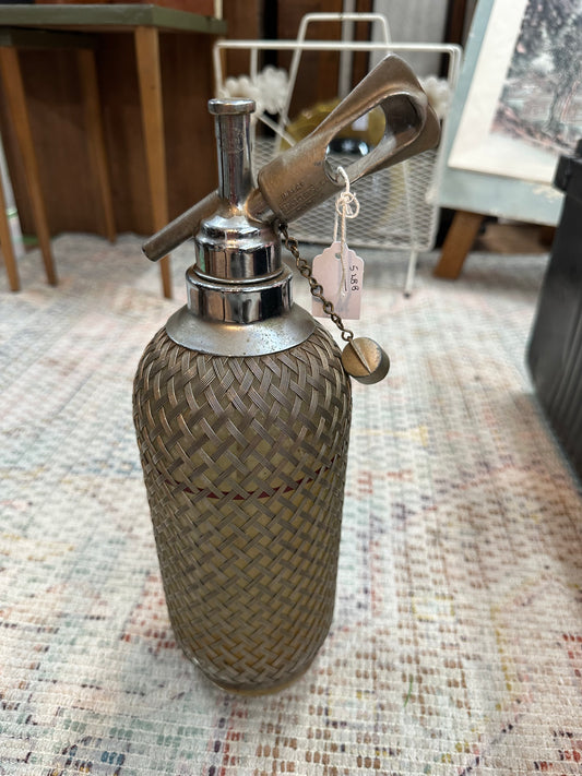 Mesh Covered soda syphon
