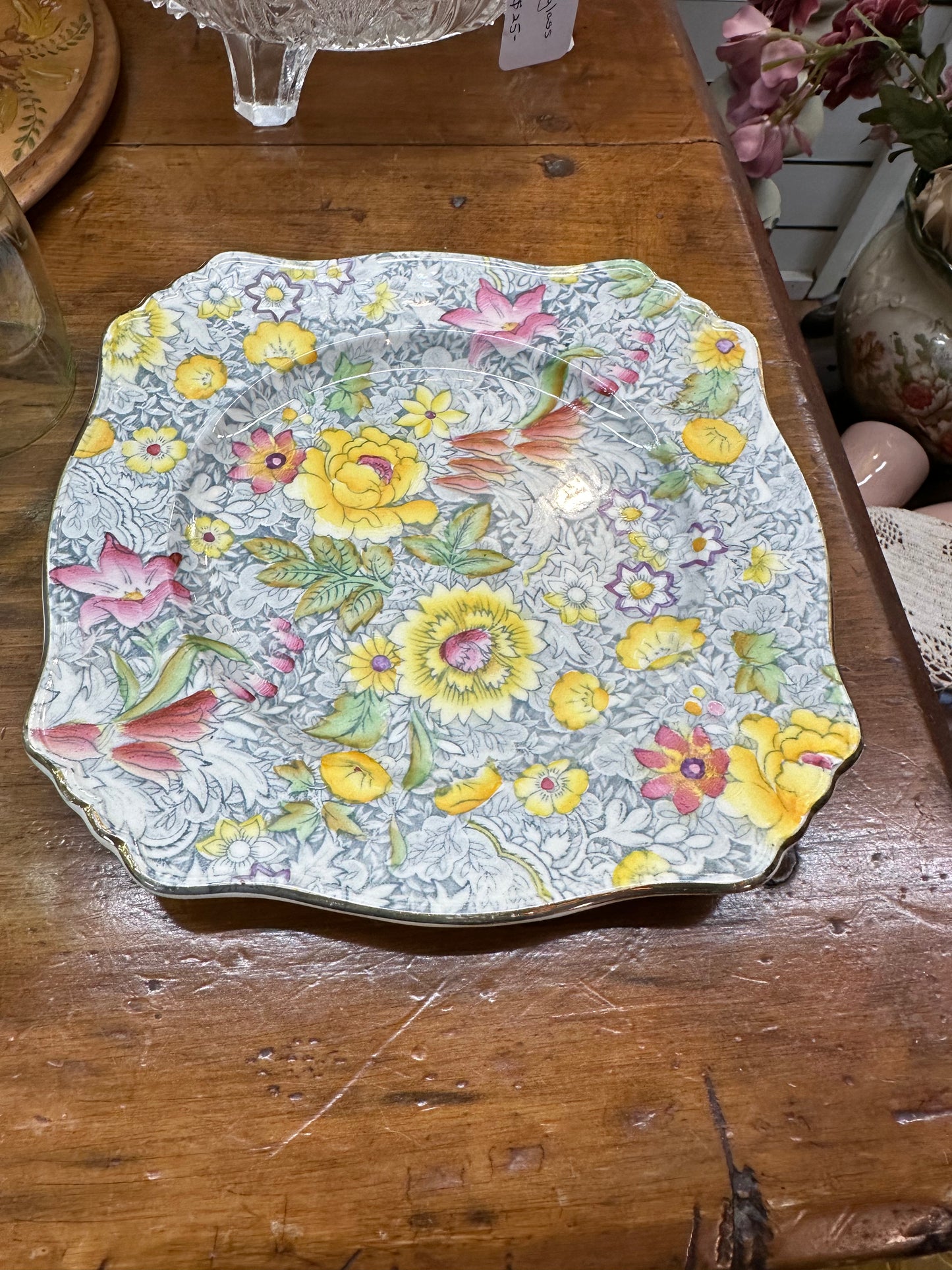 Royal Winton Floral Plate