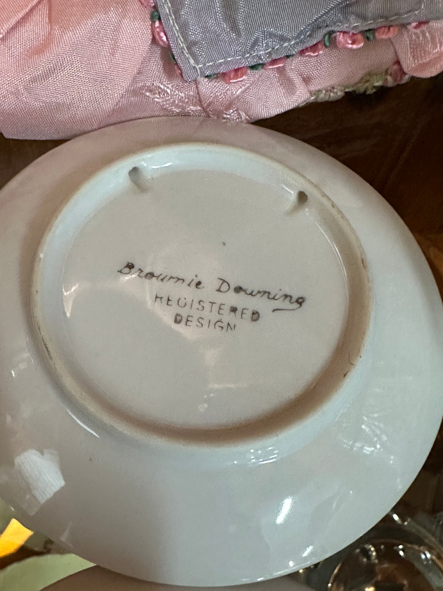 2 Brownie Downing Girl and Boy Plate