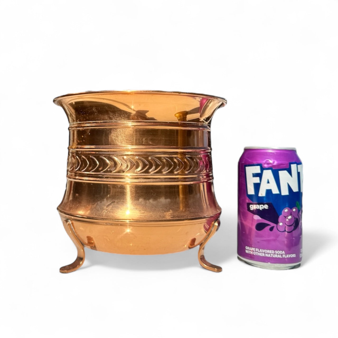 vintage Copper planter by Mewo,handcraft in Australia,indoor plant,outdoor plant