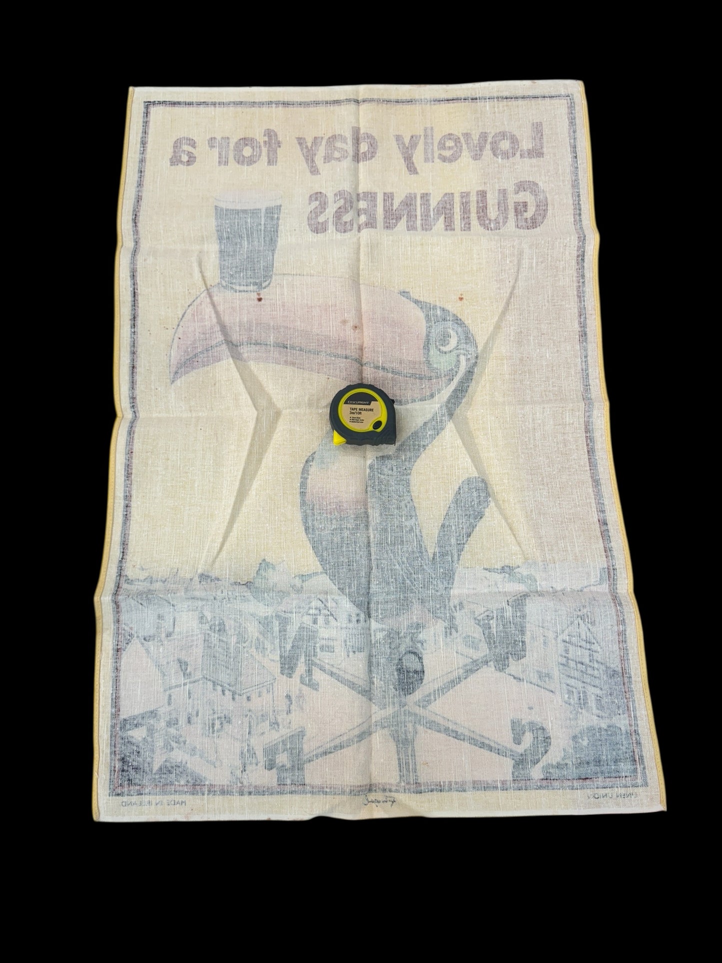 MCM Guinness Tea Towel By Fingal LINEN Union