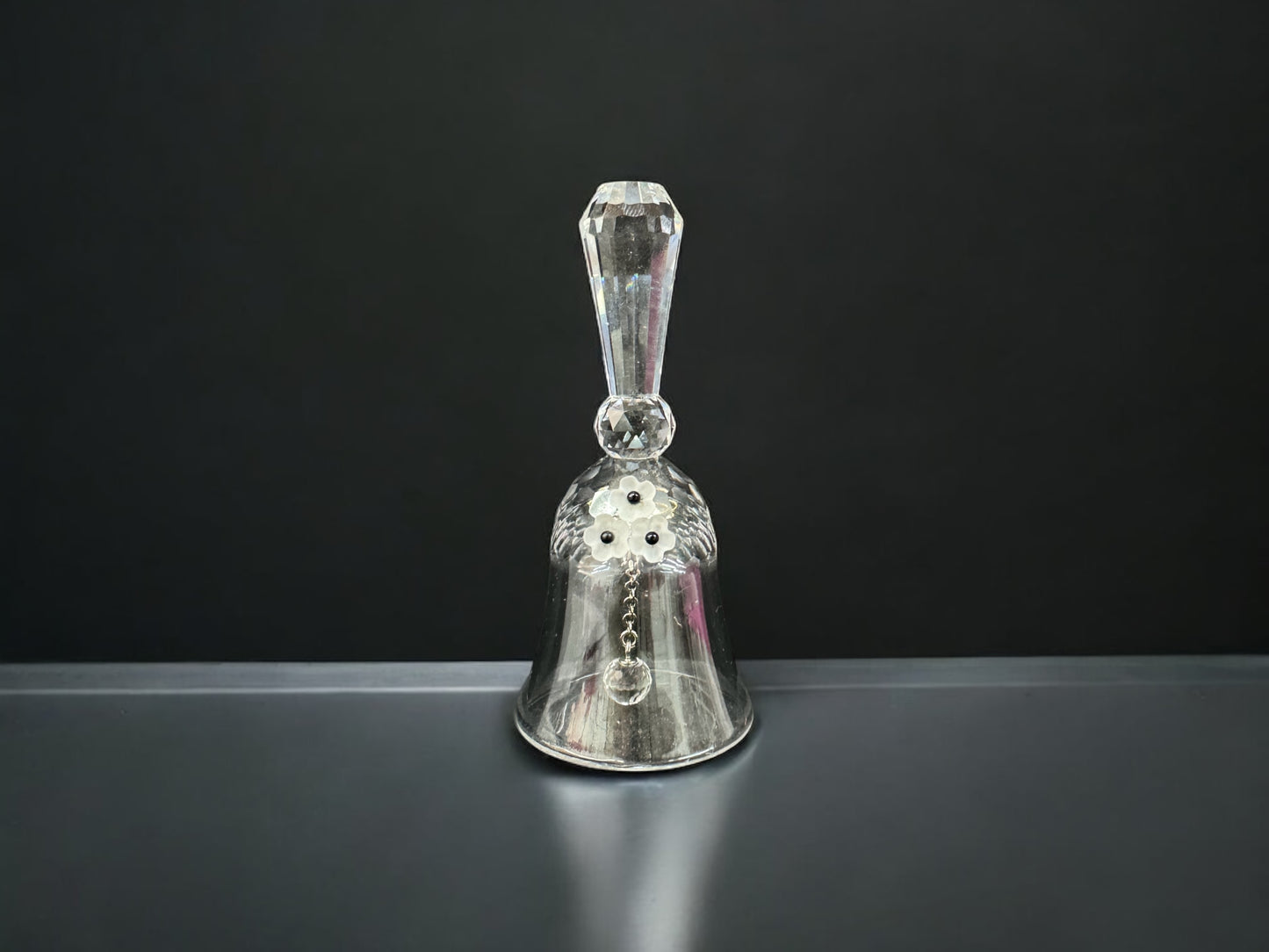 Vintage Swarovski Retired Crystal Dinner Table Bell  Austria