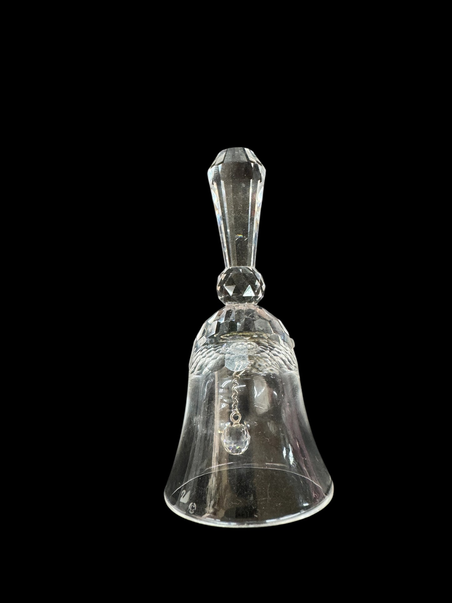 Vintage Swarovski Retired Crystal Dinner Table Bell  Austria