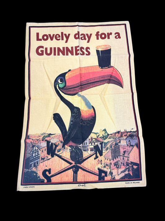 MCM Guinness Tea Towel By Fingal LINEN Union
