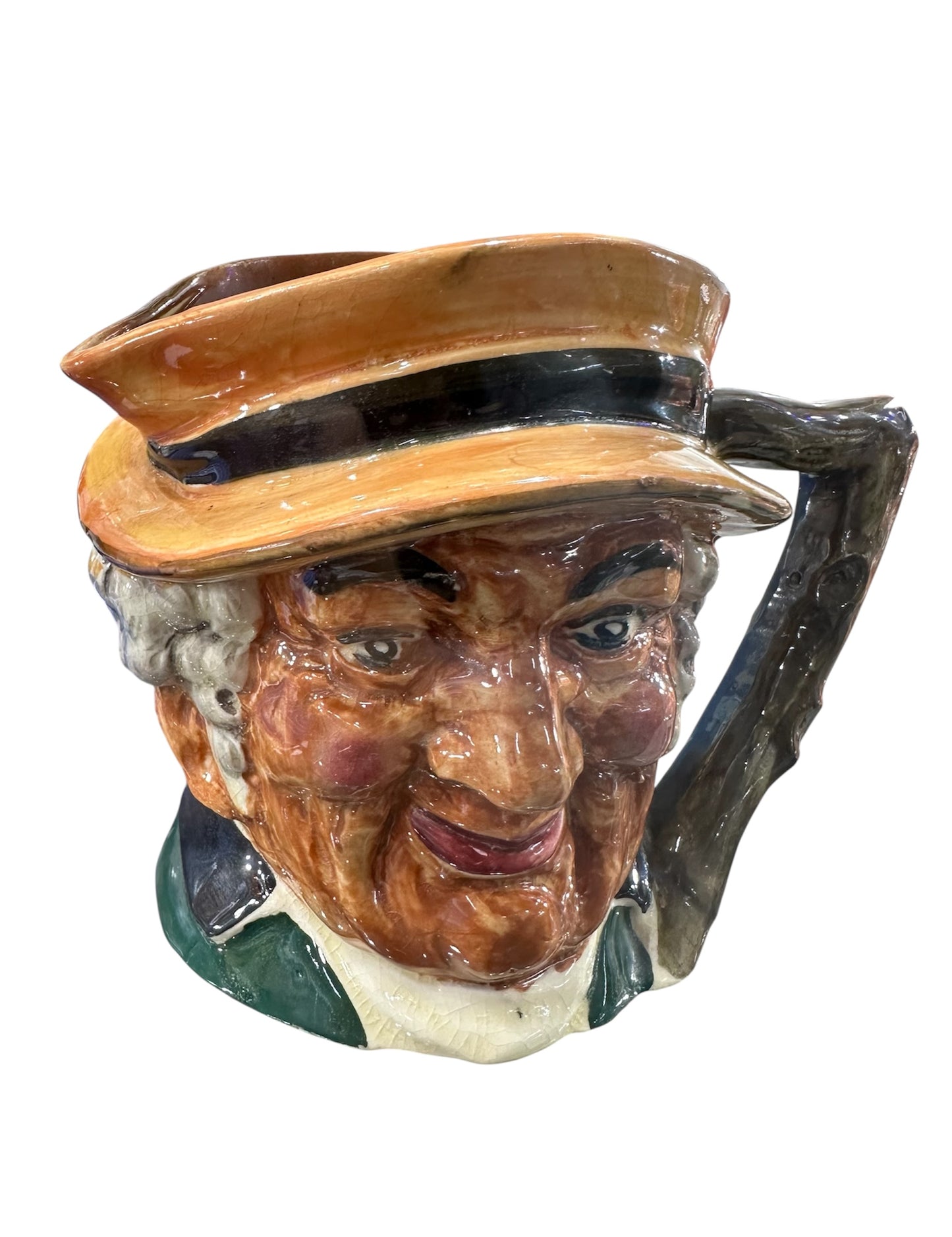 Uranium Glazed Toby Jug
