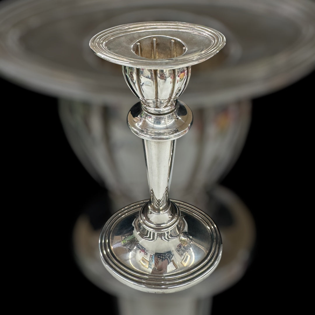 pair Silver plate candlesticks by Whitehall,home decor