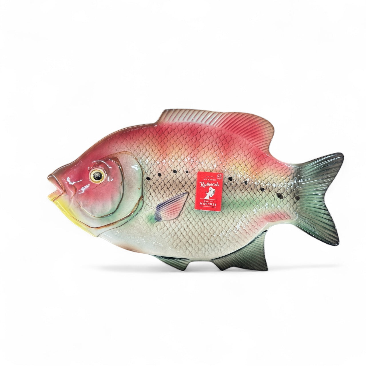 vintage Fish plate,hand painted,made in Japan
