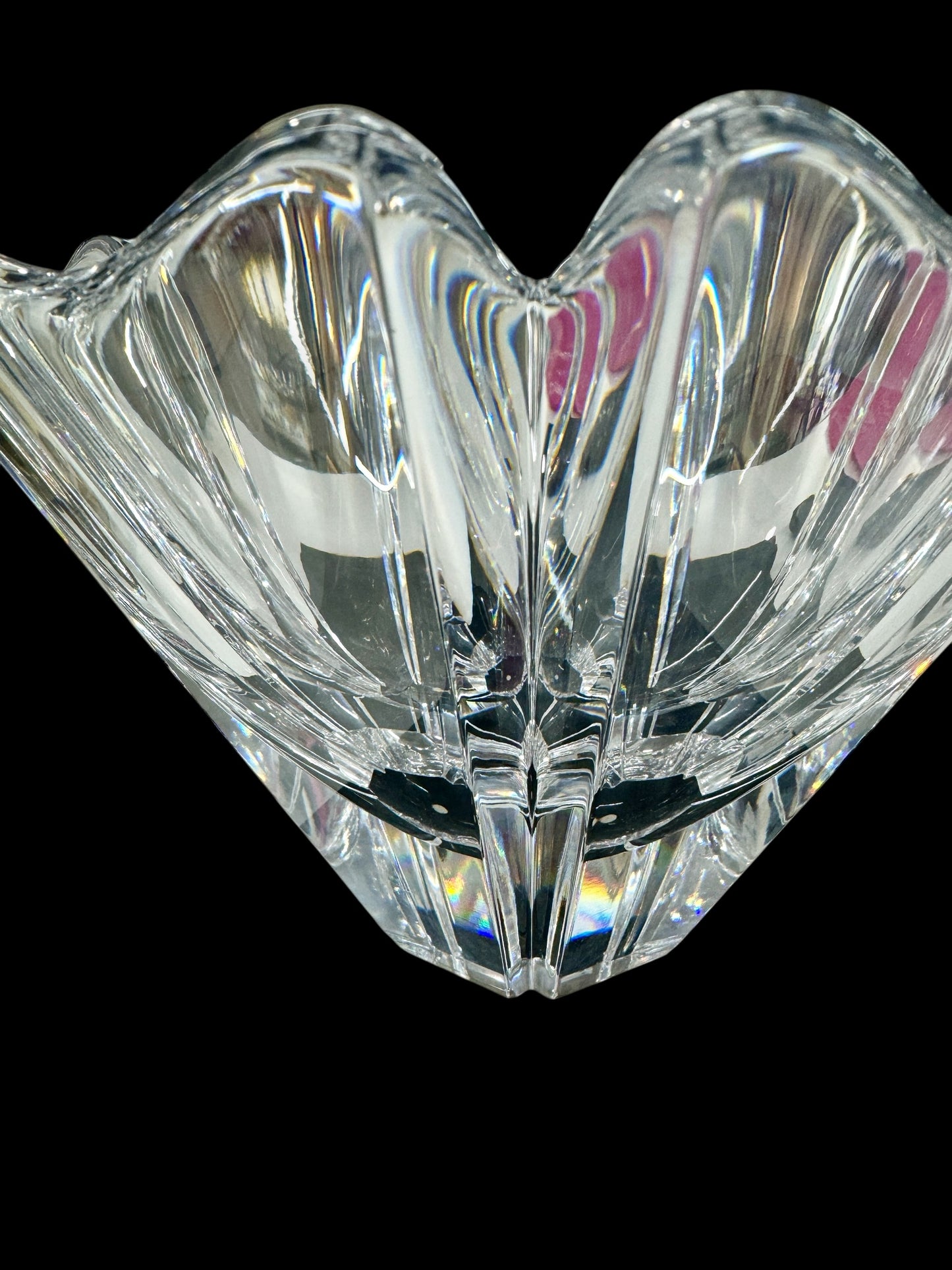 XLarge Orrefors “Orion” Crystal Bowl by Lars Hellsten Sweden