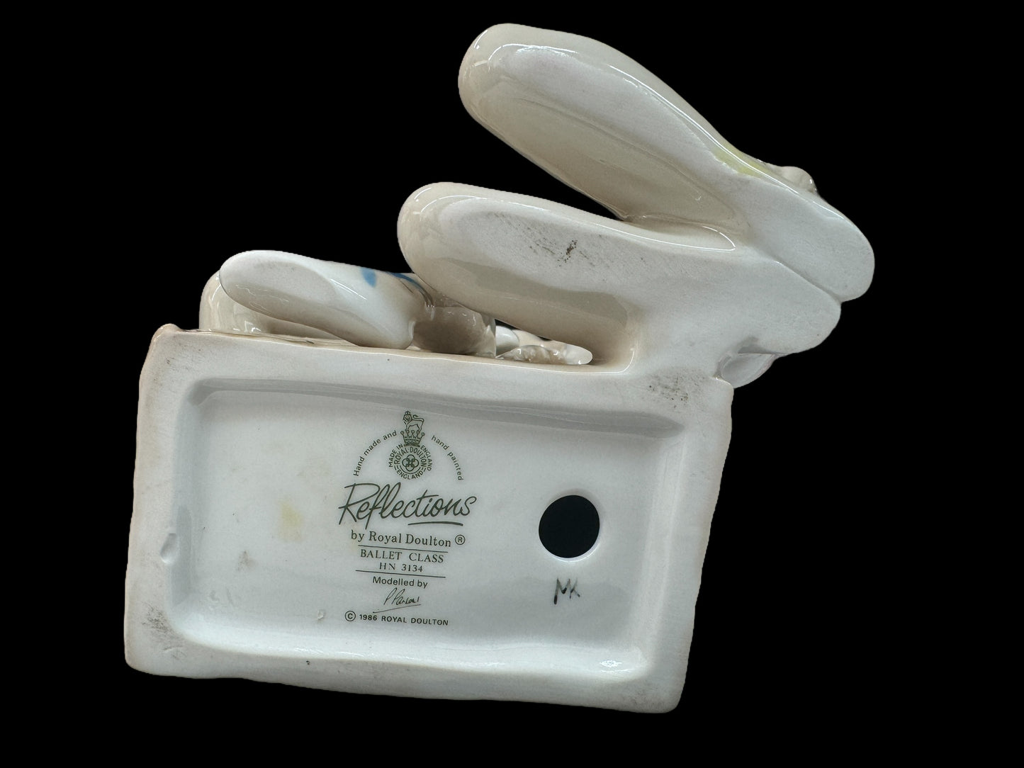 Royal Doulton "Ballet Class" figurine, specifically model HN3134, which was made in England