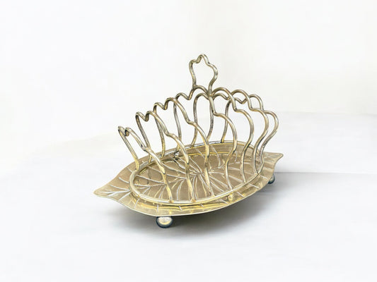 Old Toast Rack silver plated EPNS, bread rack,kitchen