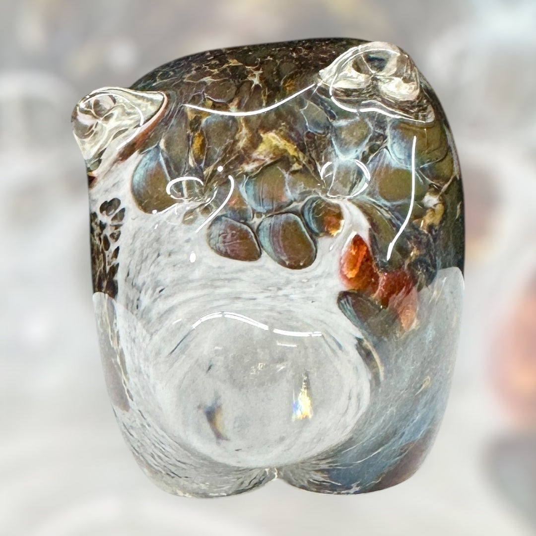EAMONN VEREKER AUSTRALIAN studio art glass wombat