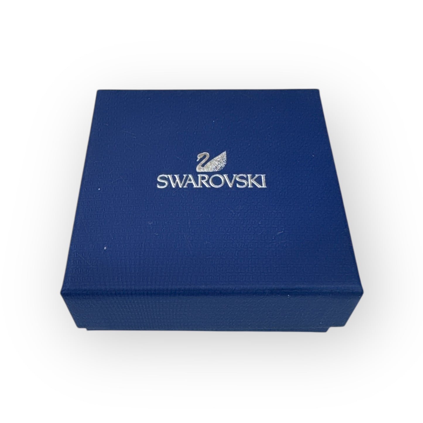 pair of Swarovski earrings in box