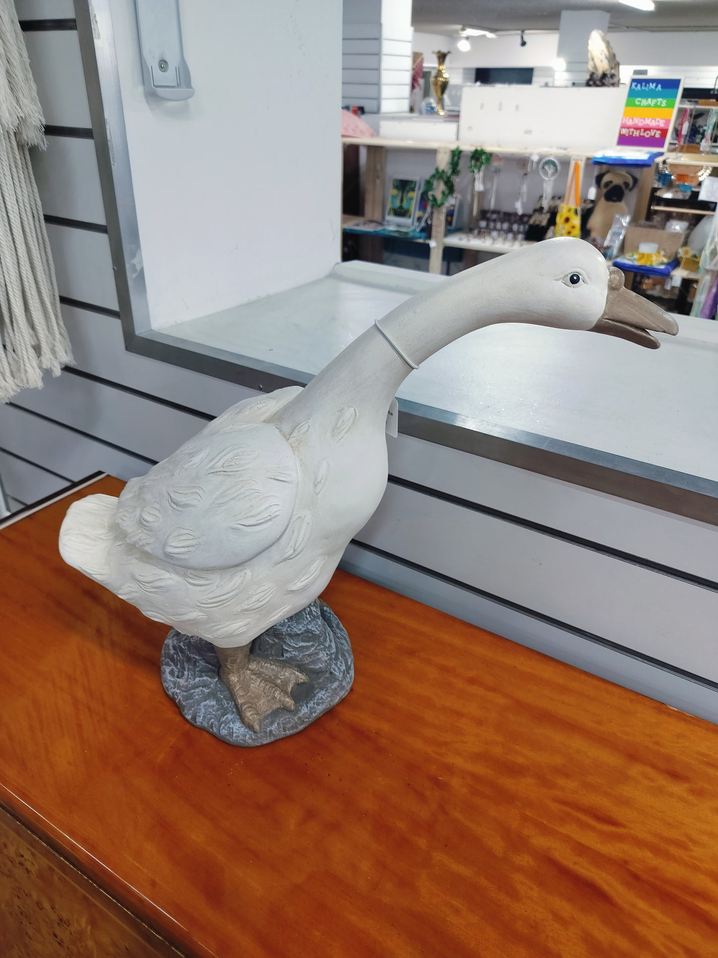 Abby Duck Statue.