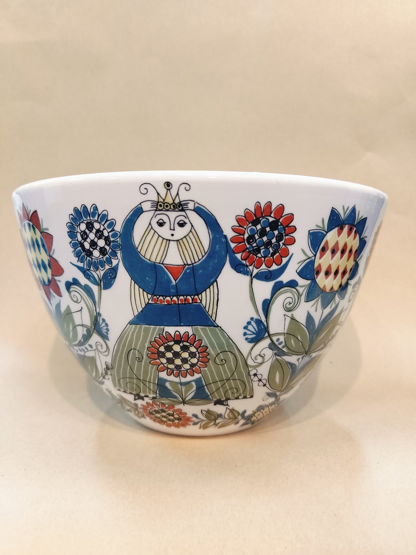 Figgjo Flint Saga Bowl. Size- 5.5"x9", diameter- 27.8"