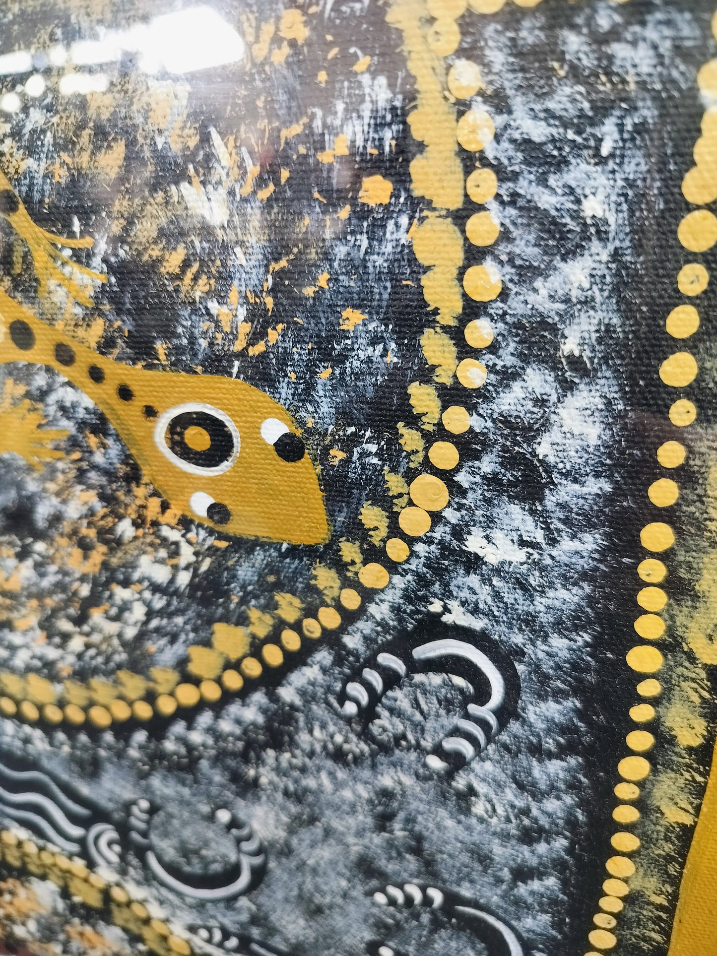 Aboriginal Painting, 45cm x 49cm
