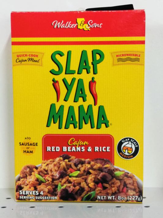 Walker & Son's, SLAP YA MAMA, Cajun Red Beans & Rice, 227g.
