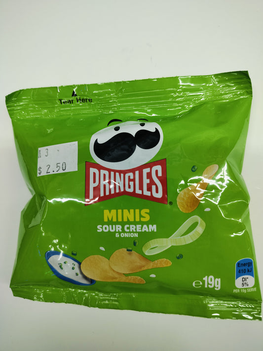 Pringles Minis, Sour Cream, 19g