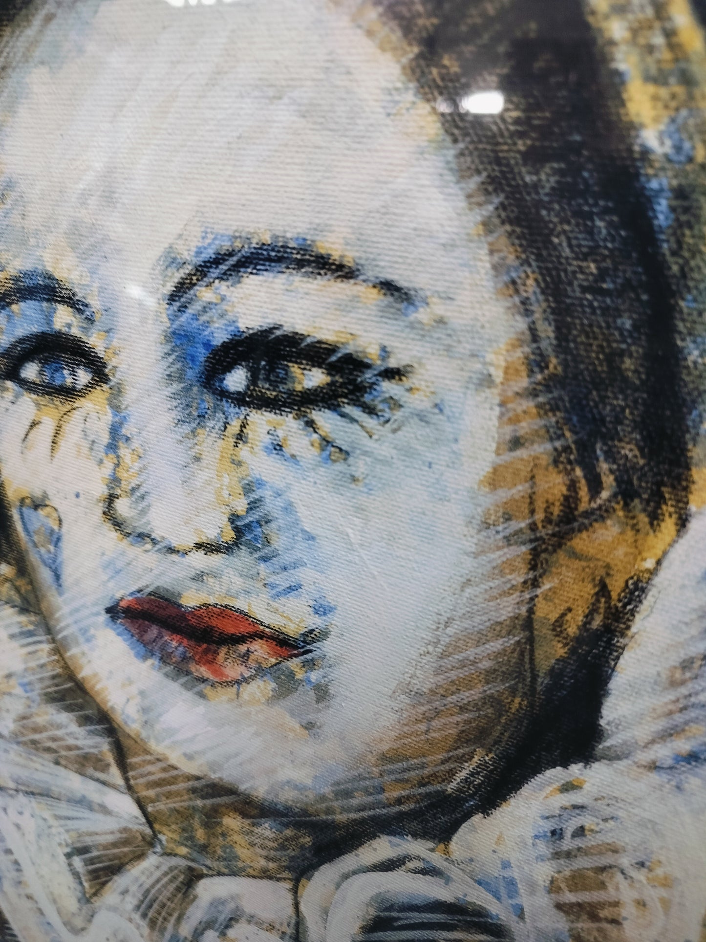 Signed 1982 Drama Actress, 104cm x 85cm