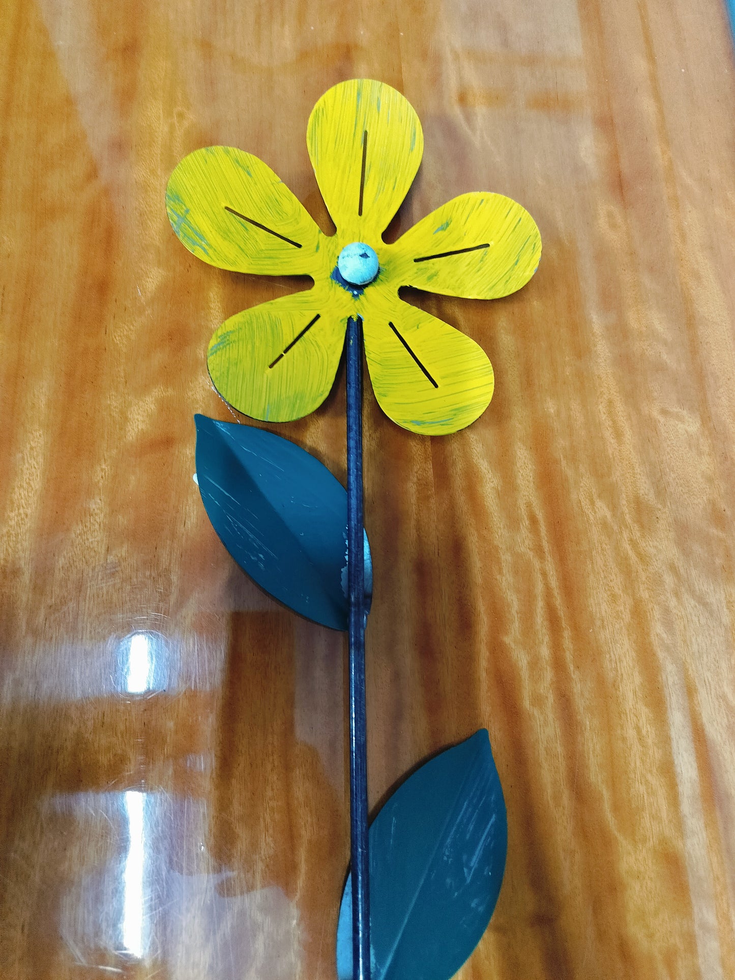 Metal Flower Stake