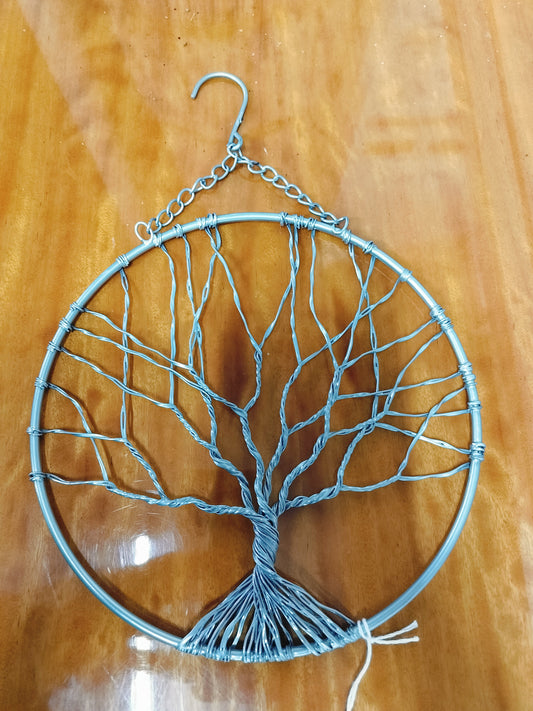 Wire Tree of Life Art Sml