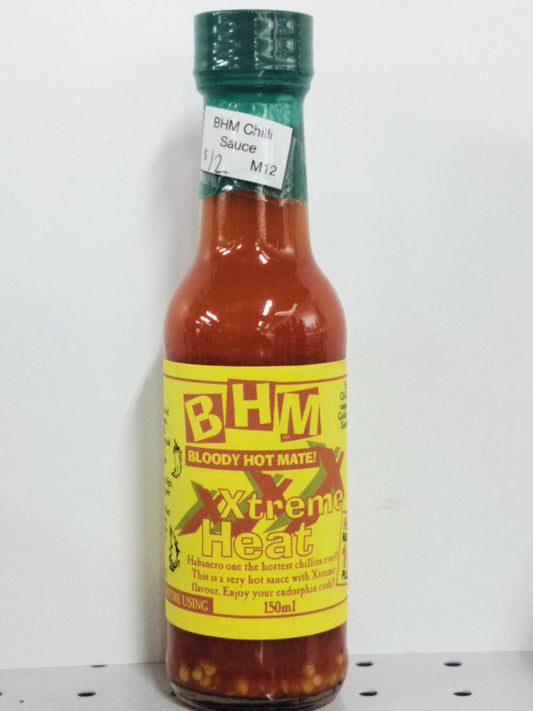 BHM Sauce, Xtreme Heat, 150ml
