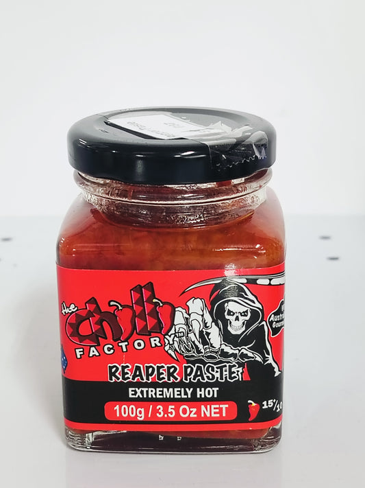 Chilli Factory,REAPER PASTE ,extremely hot , 100g.