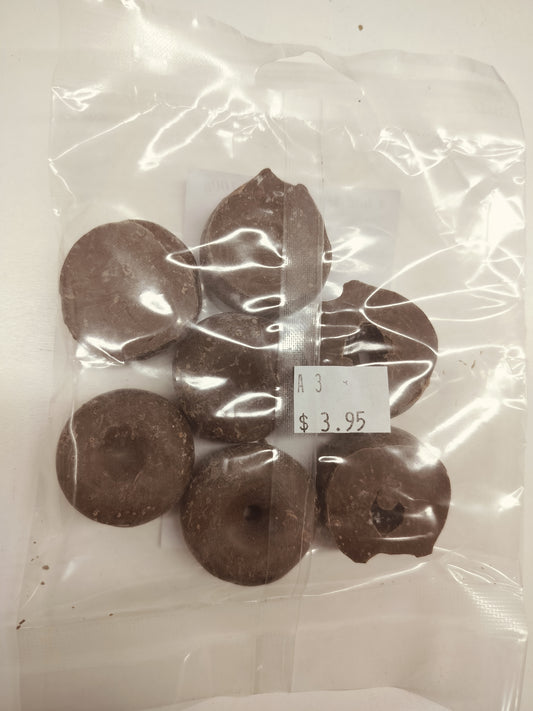 Choc Aniseed Rings, 100g