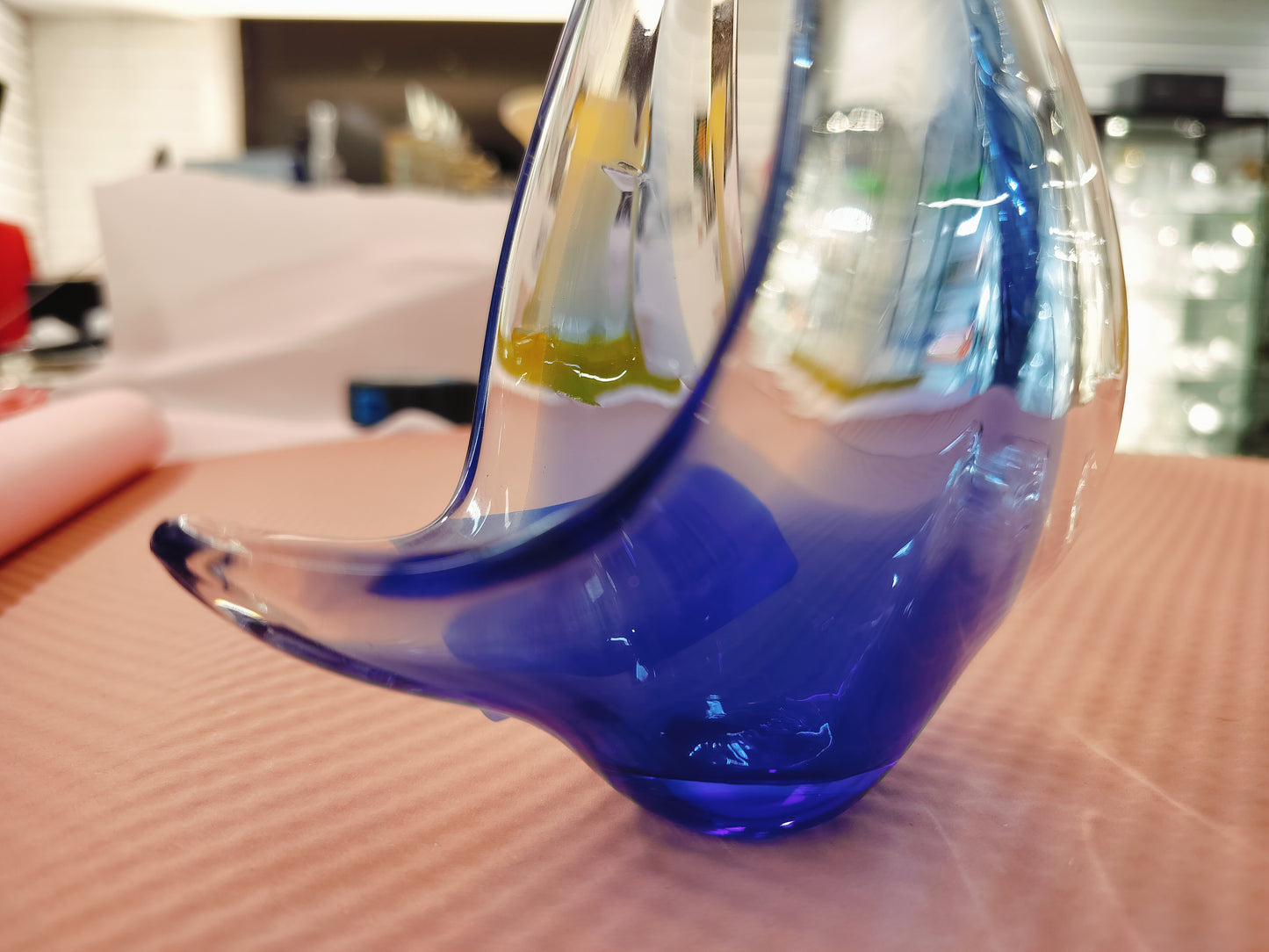 Blue vase