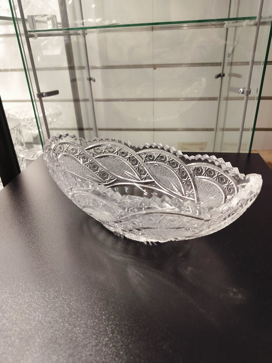 Handcut Crystal Bowl.